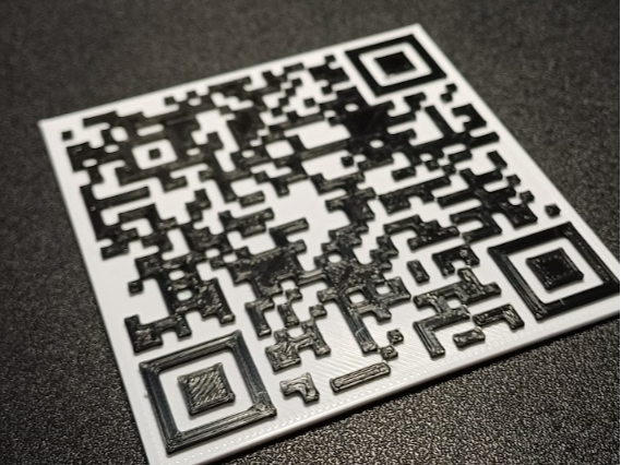 Rick roll QR code prank key chain
