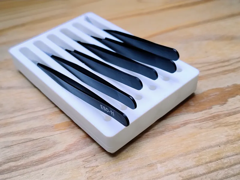 Gridfinity tweezer storage - 6pc