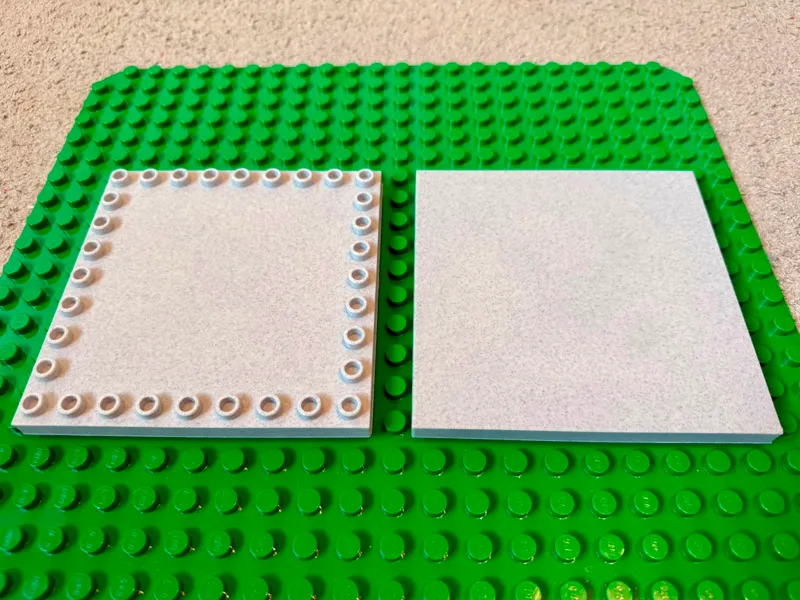 Footing, floor and roof for Brick Walls - Duplo