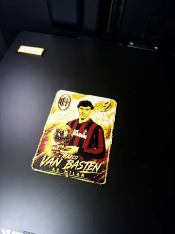 Marco decorativo: Marco Van Basten Legend Card — vista de referencia 5