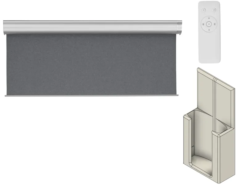 Livarno rolling blinds - remote holder