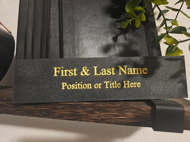 Simple Name Plate or Door Sign