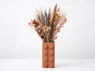 Brick_Style Vase