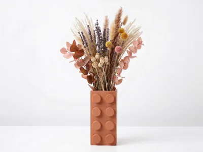 Brick_Style Vase