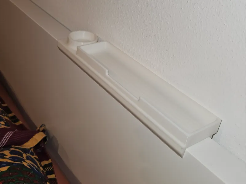 Ikea Askvoll bed headboard tray