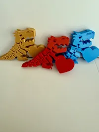 Indominus Rex articulé — édition Saint-Valentin — photo 3