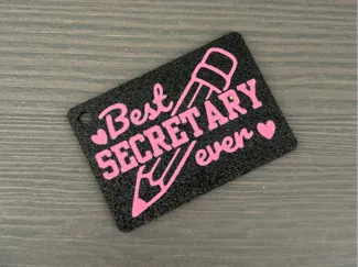 Best Secretary Ever Keychain
