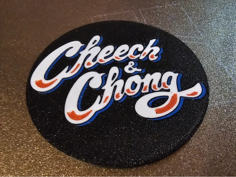 cheech & chong coaster