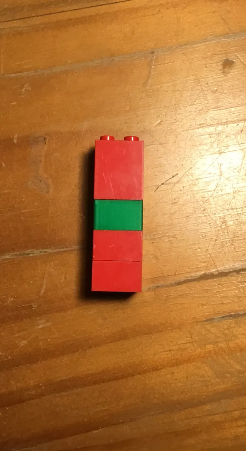 L E G O compatible 2X2 brick