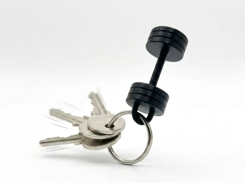 Dumbbell keychain - Gym rat 