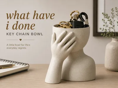 What Have I Done – Key Chain Bowl