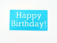 Pochoir « Happy Birthday » police Slab Serif — photo 1
