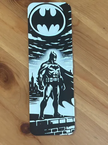 Accesorio de lectura: Batman Bookmark — vista de referencia 2
