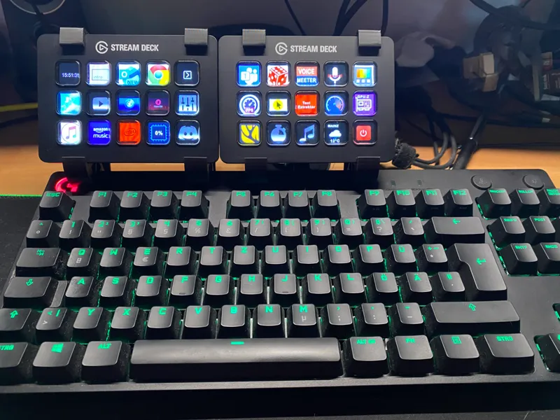 Logitech Pro Stream Deck MK2 Mount