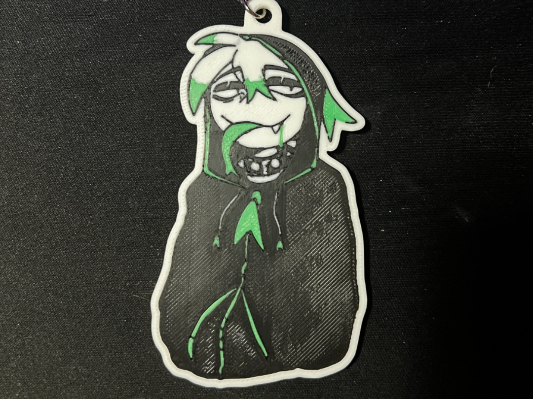 Leevi Keychain ( Broken Colors Game ) AMS