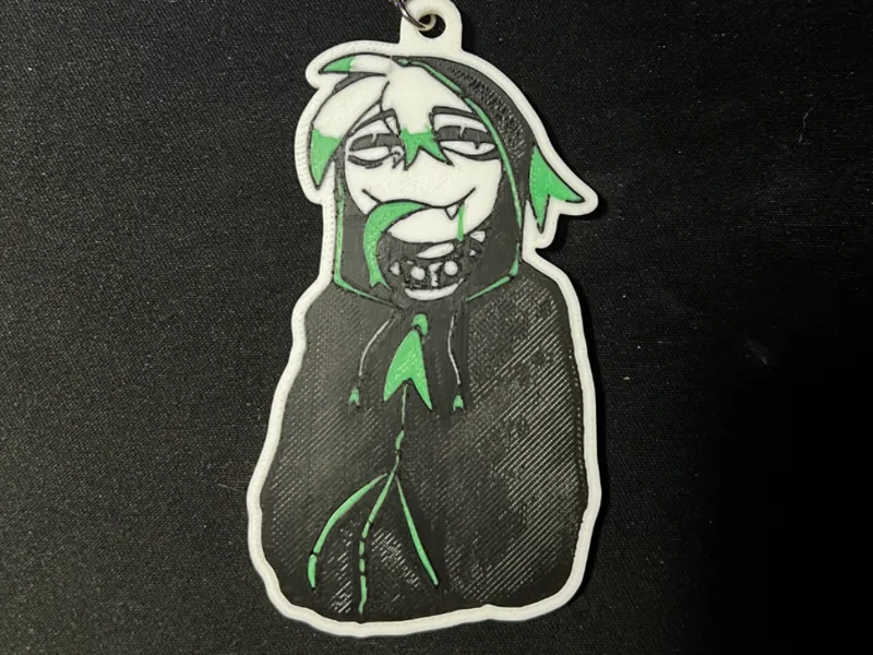 Leevi Keychain ( Broken Colors Game ) AMS