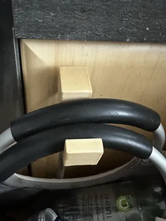 Taschenhalter - Bag holder for cupboard handle