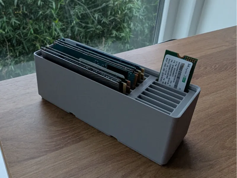 Gridfinity M.2 holder