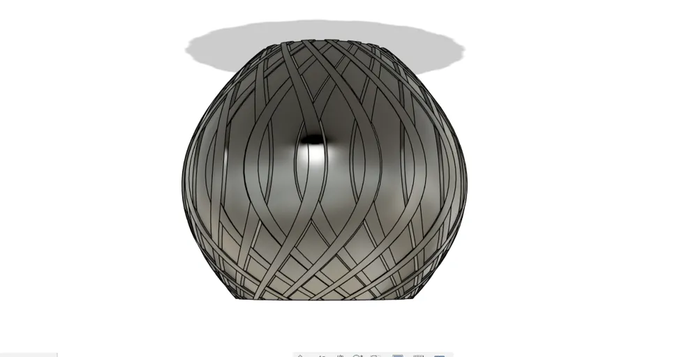 Pendant Lamp Shade Vase Mode Round by MNehm MakerWorld