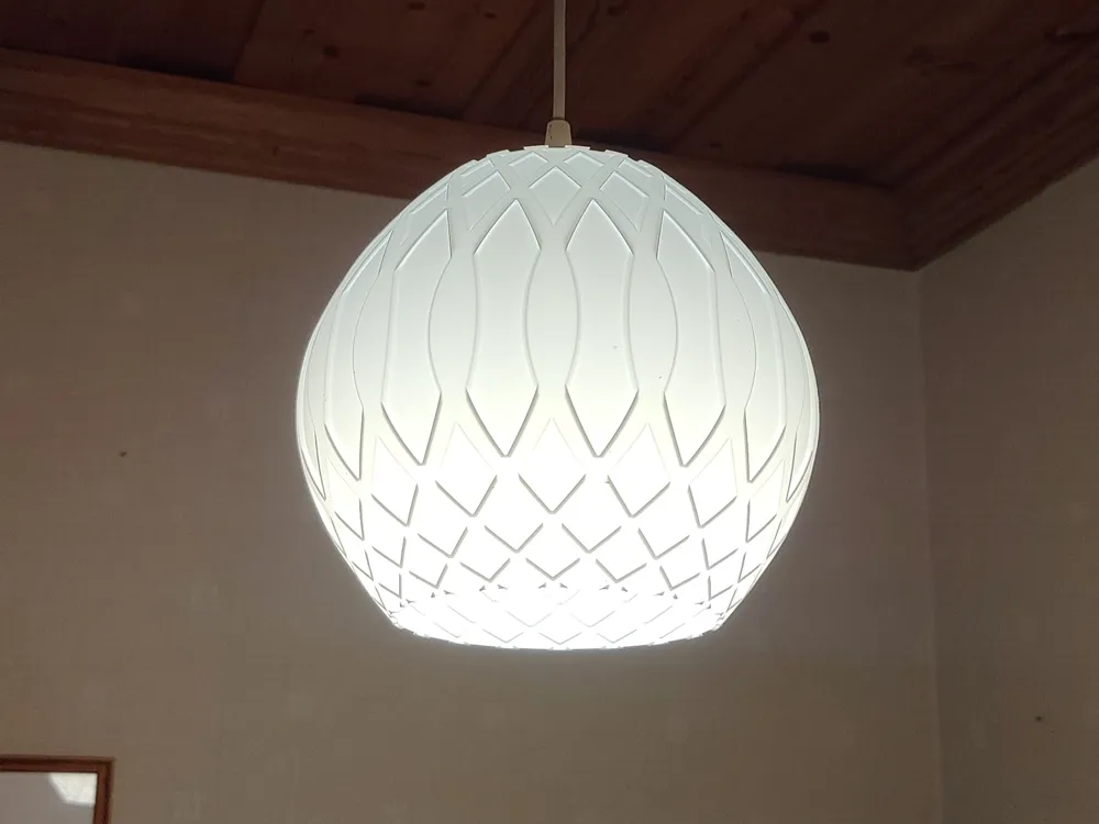 Pendant Lamp Shade Vase Mode Round by MNehm MakerWorld