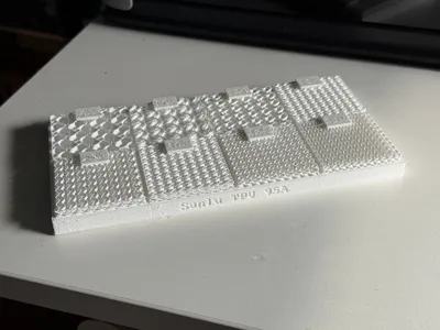 TPU gyroid tester with editable labels