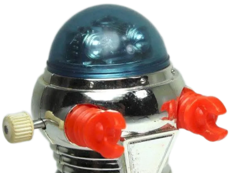 Astro Robot 1980s Toy Figurine (non moveable)