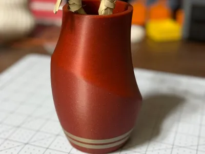 Angled Vase Smooth
