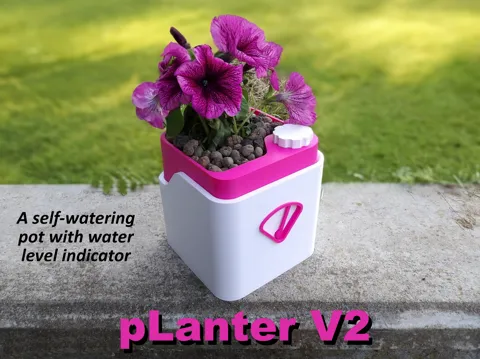 pLanter V1 - Self Watering Pot view 3