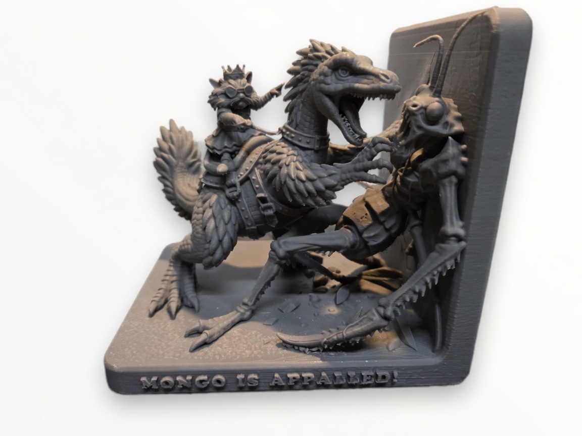 Princess Donut & Mongo vs Vrah bookend