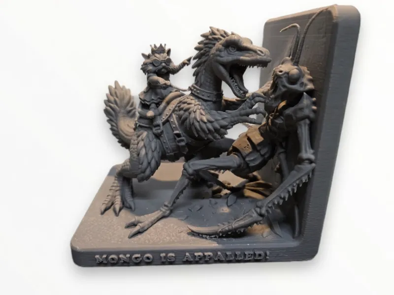 Princess Donut & Mongo vs Vrah bookend