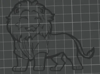 lion wall mount