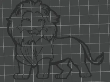 lion wall mount