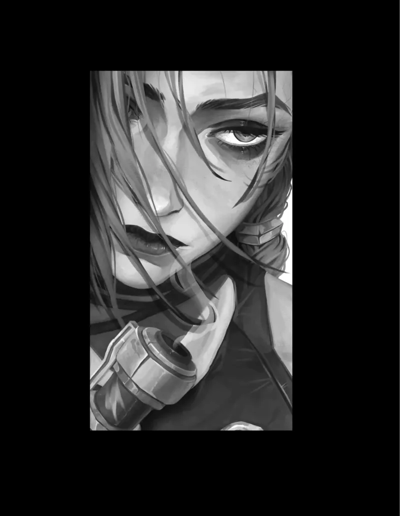 HueForge Jinx Arcane LoL