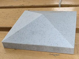Cappello per palo 10cmx10cm