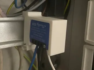 Shelly 1 Mini Din Rail Vertical Mount