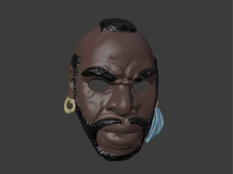 Mr. T Mask