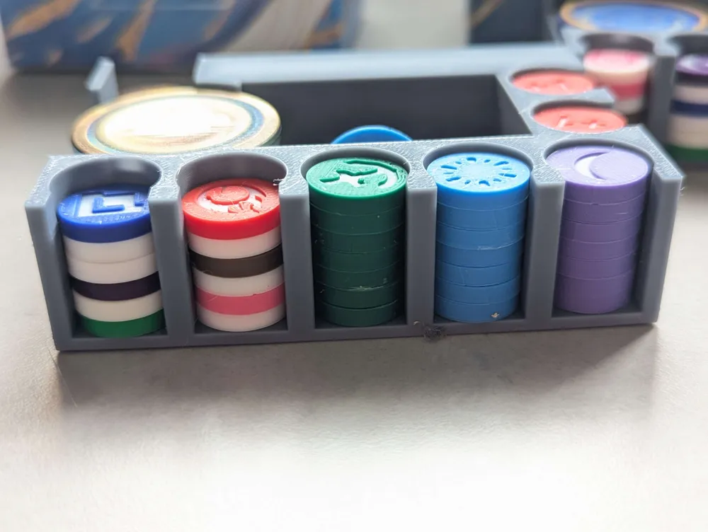 Storage for altered token box with tokens - Free 3D Print Model ...