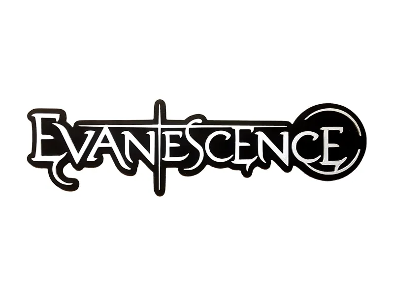 Evanescence 2D Wall Art Rock Band Logo Decor