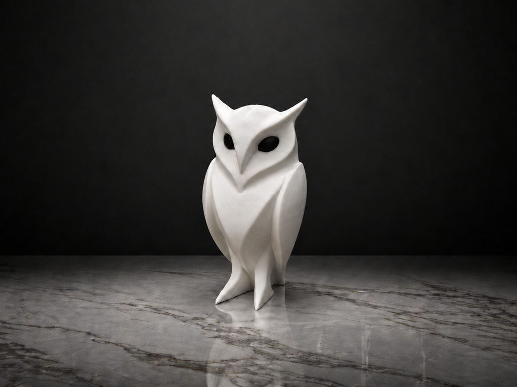 Modern Minimal Owl