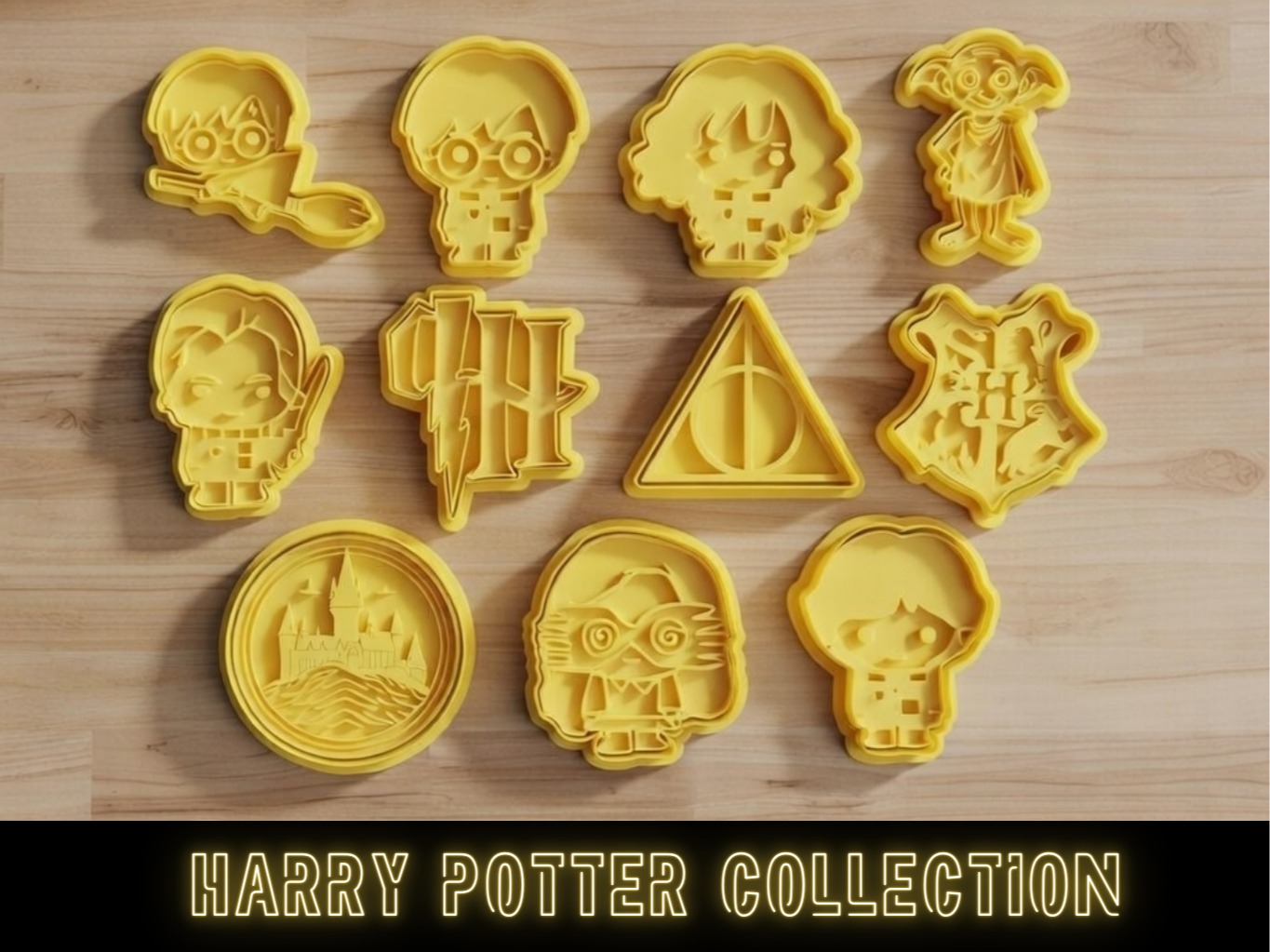 Harry Potter Cookie Cutters Set