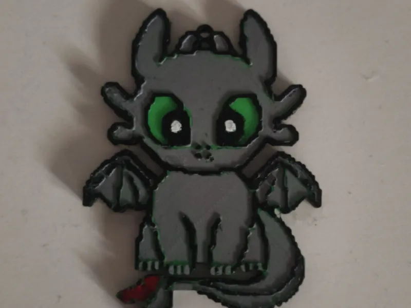 Llavero de Desdentao de Como entrenar a tu dragón