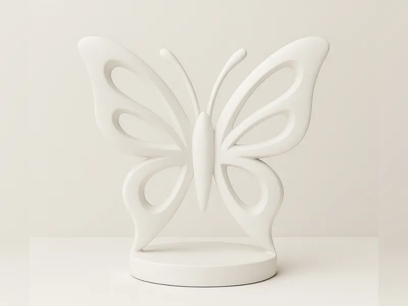 Butterfly Sculpture – Minimal Design