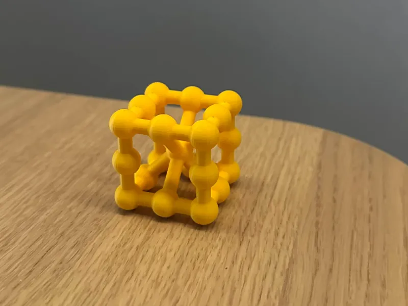 Atomic NodeCube: A Modular 3D Geometric Model