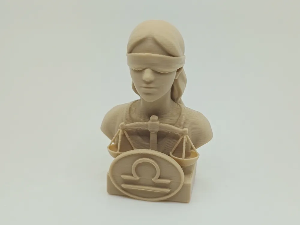 Libra - Zodiac Sign Libra Bust by Go3D MakerWorld: Download Free 3D Models