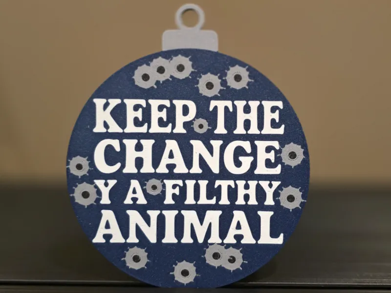 Home Alone - Keep the Change Ornament 