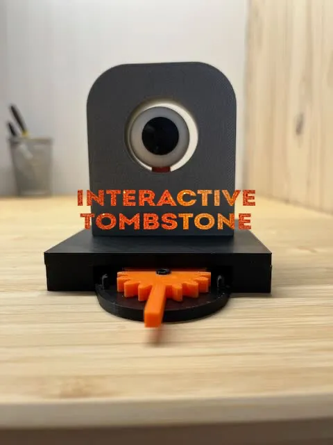 Eyestone: An Interactive Halloween Tombstone