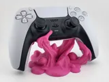 Държач за PS5 контролер с ефект на течещо лепкаво вещество