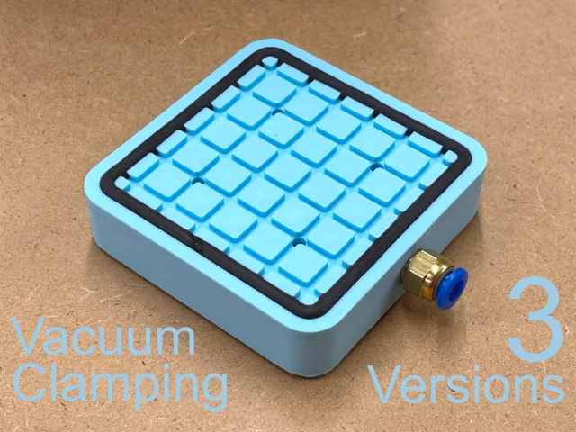 Double-Sided Vacuum Block with Side Connection