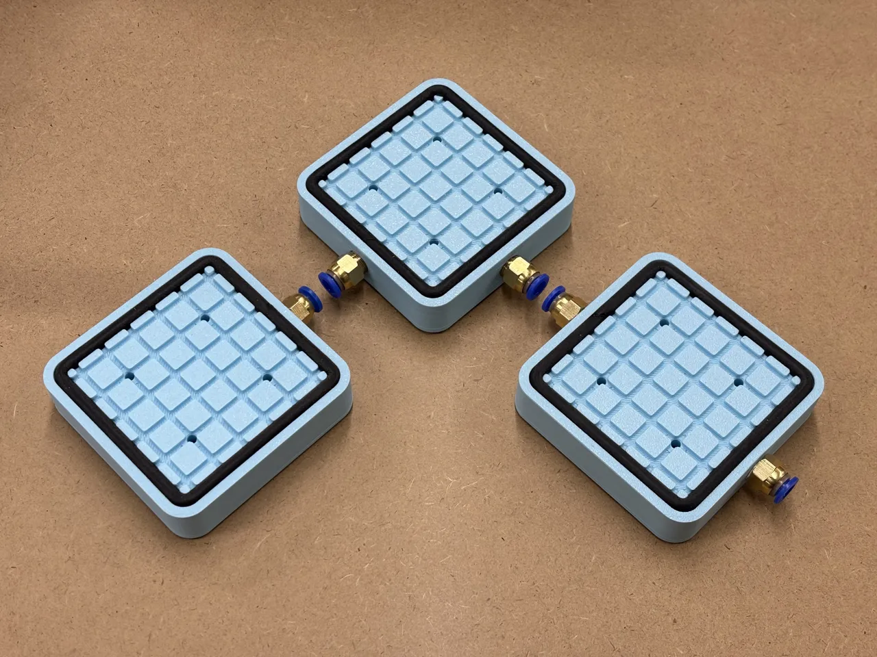 Double-Sided Vacuum Block with Side Connection view 2