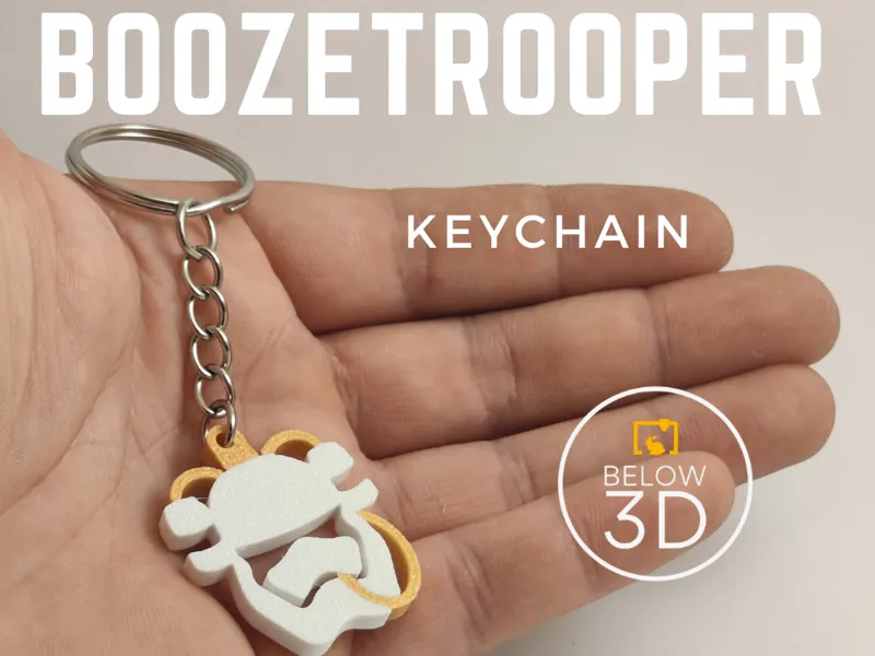 Boozetrooper Keychain
